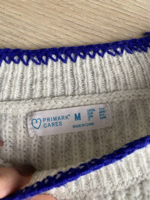 Szaro bezowy seeter obersize Primark S M