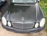 Maska pokrywa silnika aluminiowa ORYGINALNA Mercedes W211 kolor 197