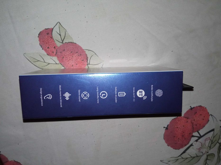 Fone estéreo sem fio bluetooth