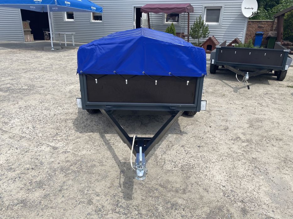 ПРОДАЖ Новий Фанерний Двухвісний причіп в наявності!!!2.5-3.0м