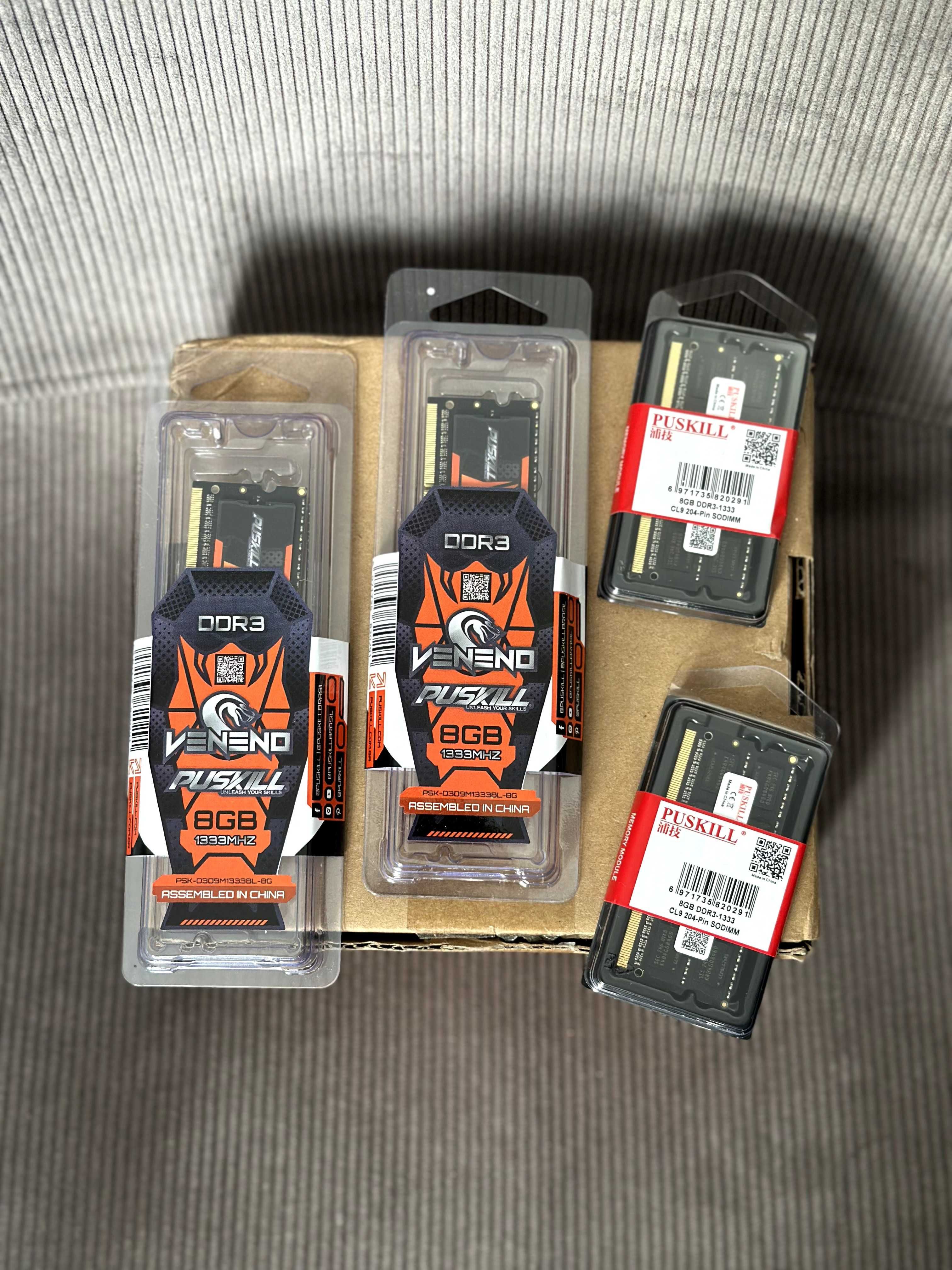 ОЗУ DDR3 8GB 1333MHz 1.5V для MacBook iMac ноутбук память ram