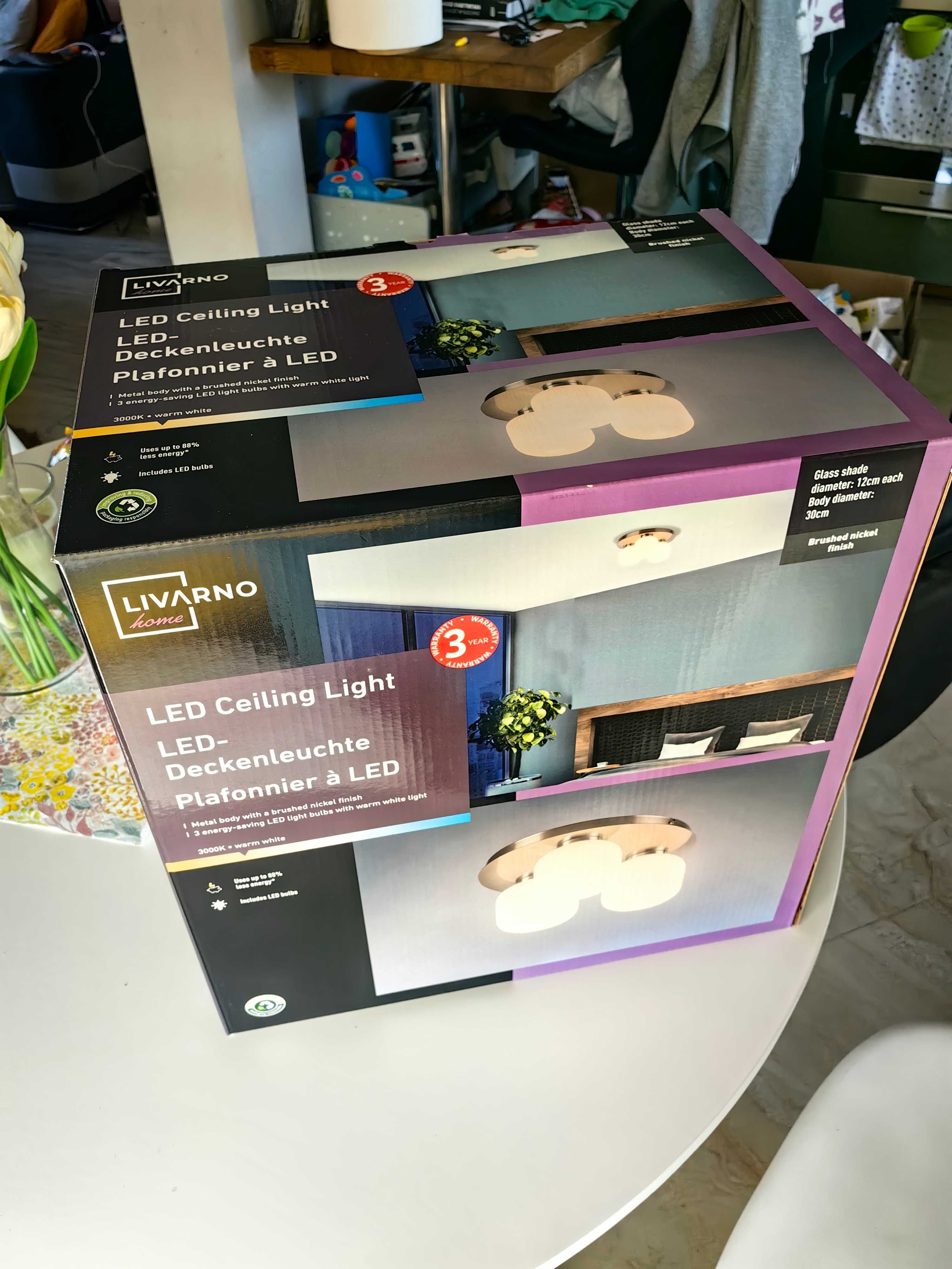 Lampa sufitowa LED Livarno Home Lidl