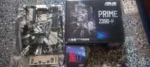 Материнська плата Asus z390-p з процесором i7 9700k