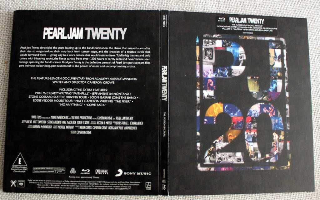 PEARL JAM Blu-ray TWENTY reż. Cameron Crowe