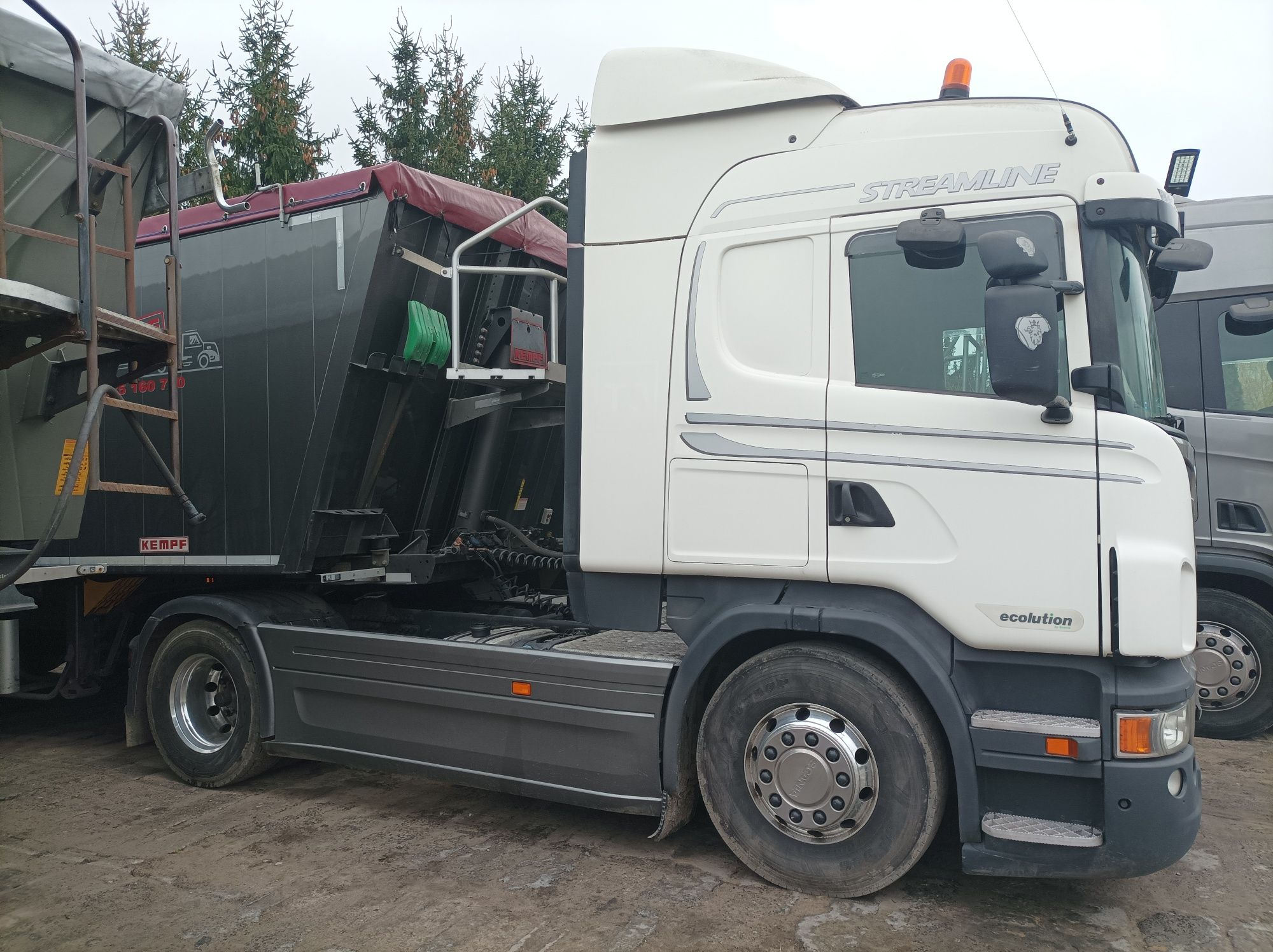 Scania E6 2014 + hydraulika do wywrotu