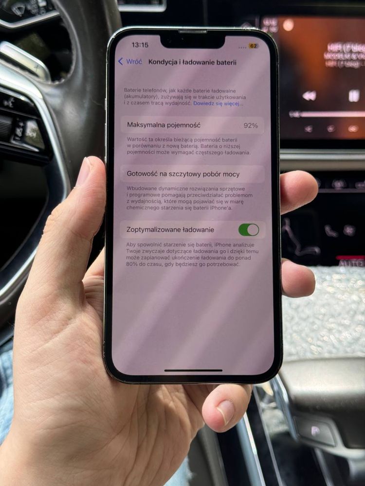 iPhone 13 pro 128gb Space Gray Bateria 92% Gwarancja