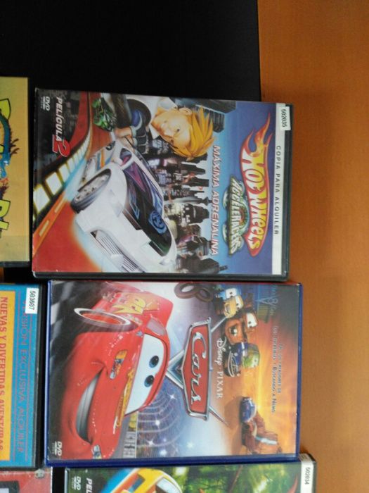 Dvd's desenhos animados