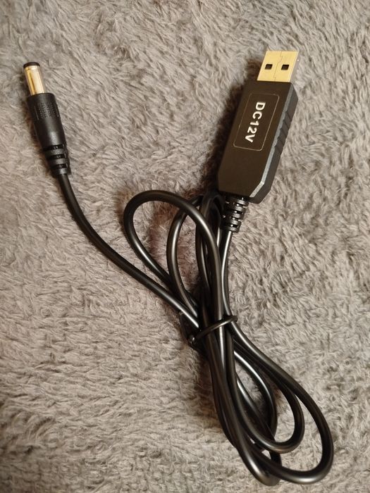 Адаптер для роутера 5v to 12v