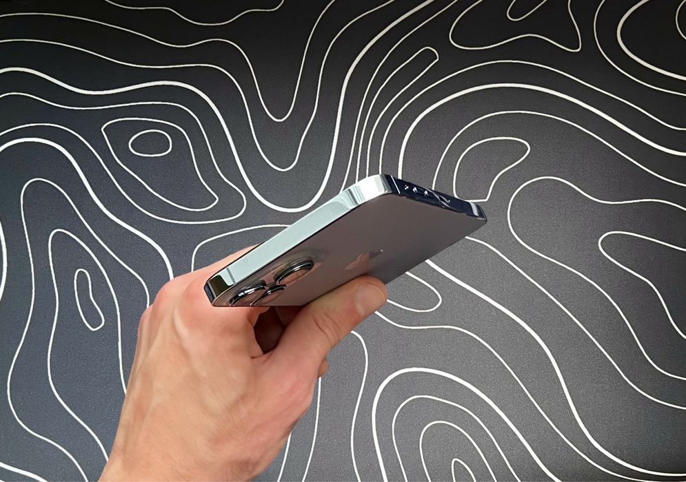 Дешевый iPhone 13 PRO MAX - 128 гб - 85% АКБ - NEVERLOCK - SIERRA BLUE