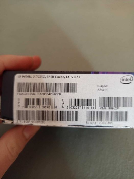 Procesor Intel Core i5-9600K Unlocked + chłodzenie Silentiumpc