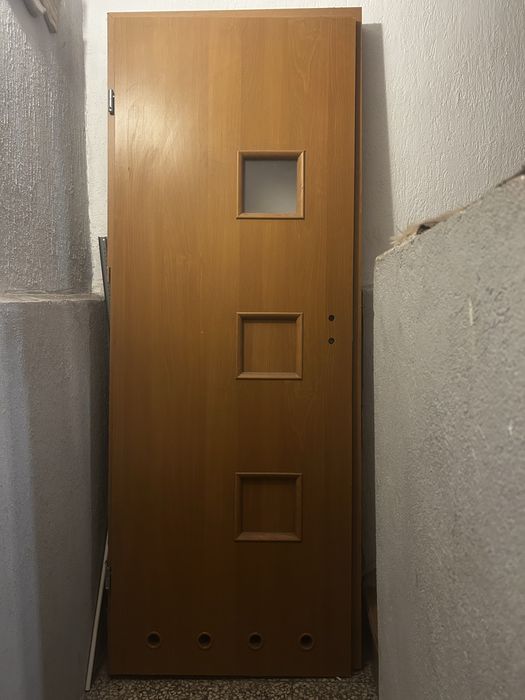 Dzwi z futrynami oscieznica  brazowe pokojowe wc
