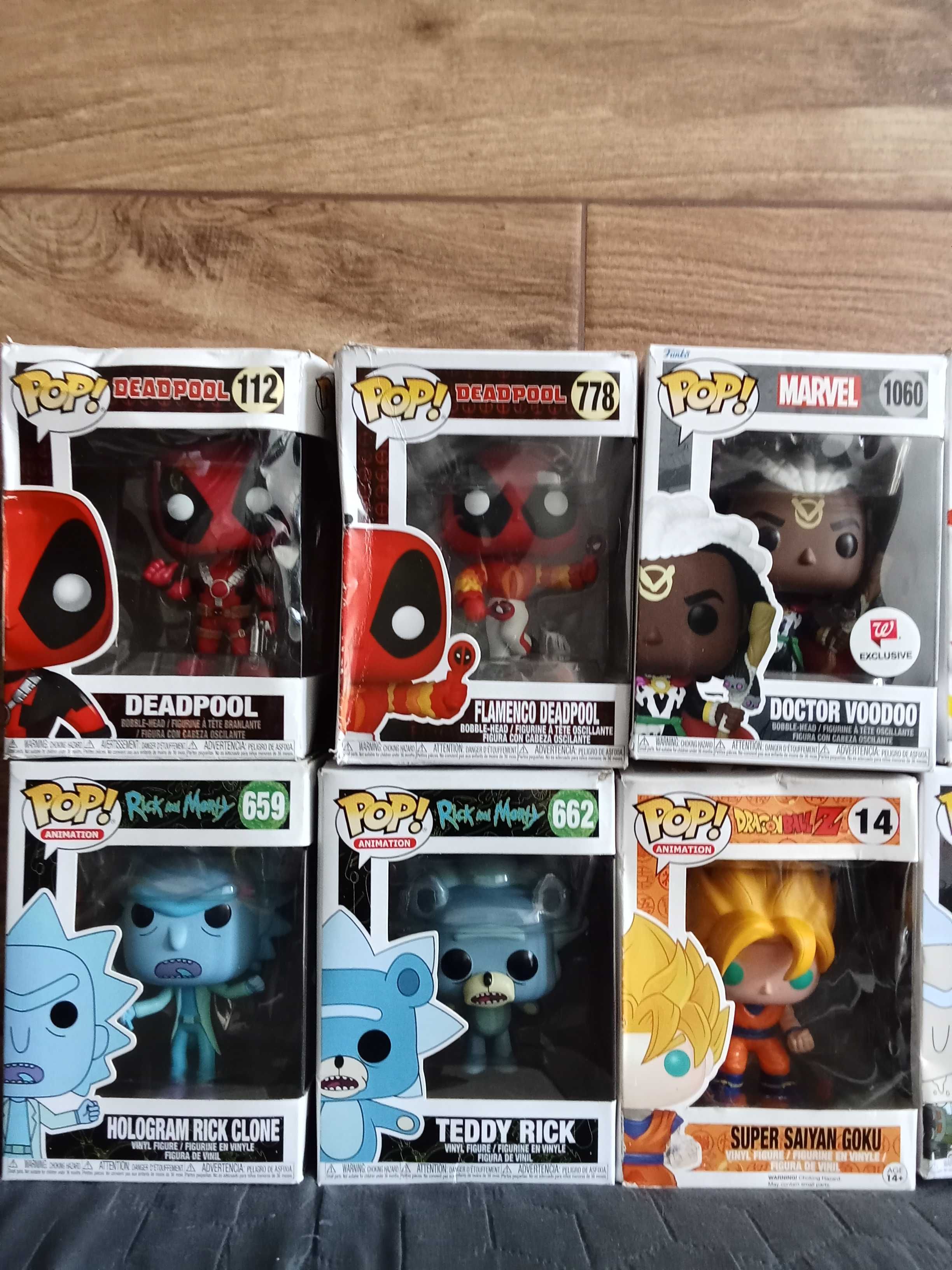 Funko Christmas-Jack CAPTAIN MARVEL Deadpool  Rick and Morty Groot