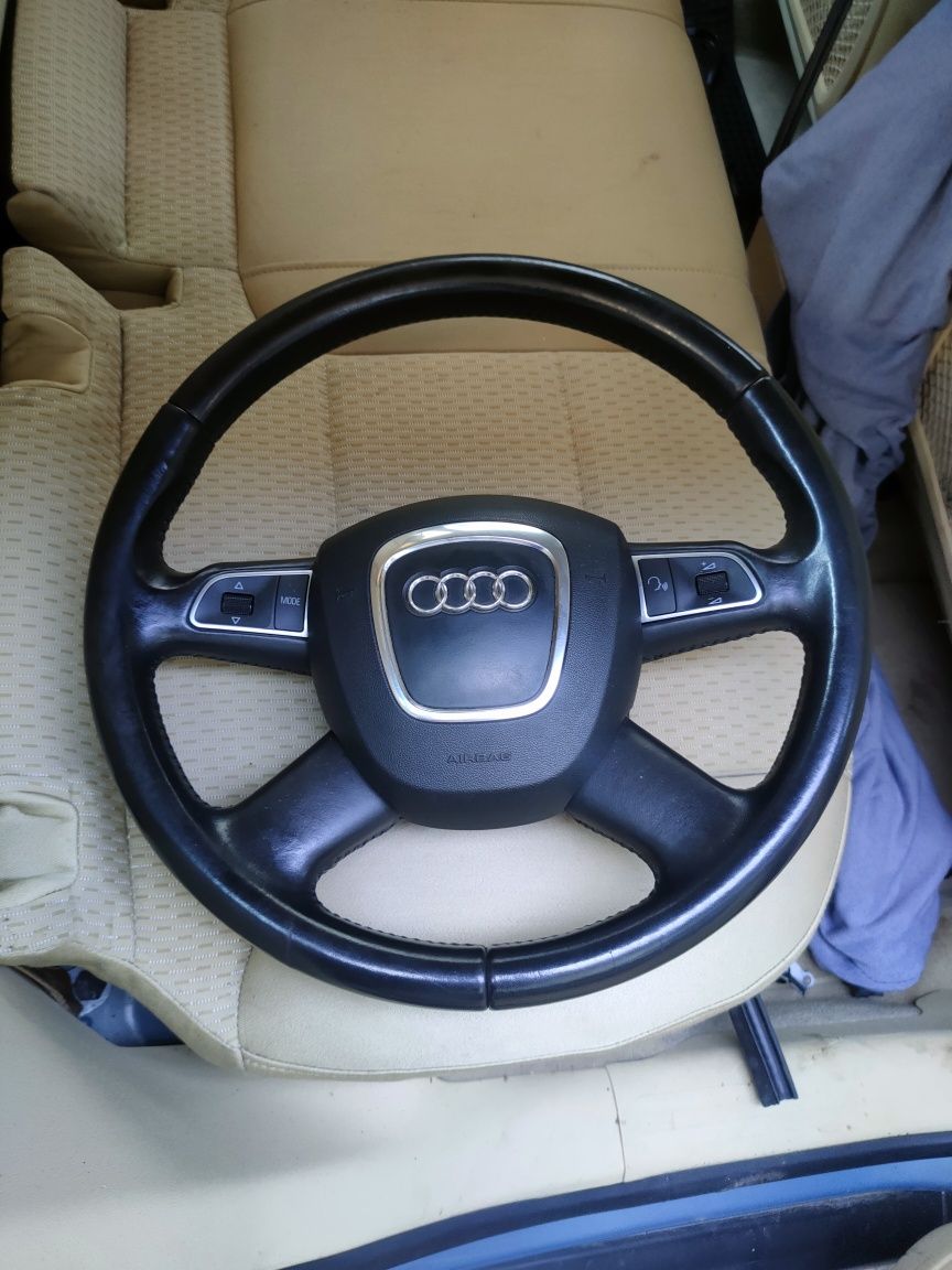 Audi A3 8P A4 B6 B7 A6 C6 kierownica Sline S-line ścięta