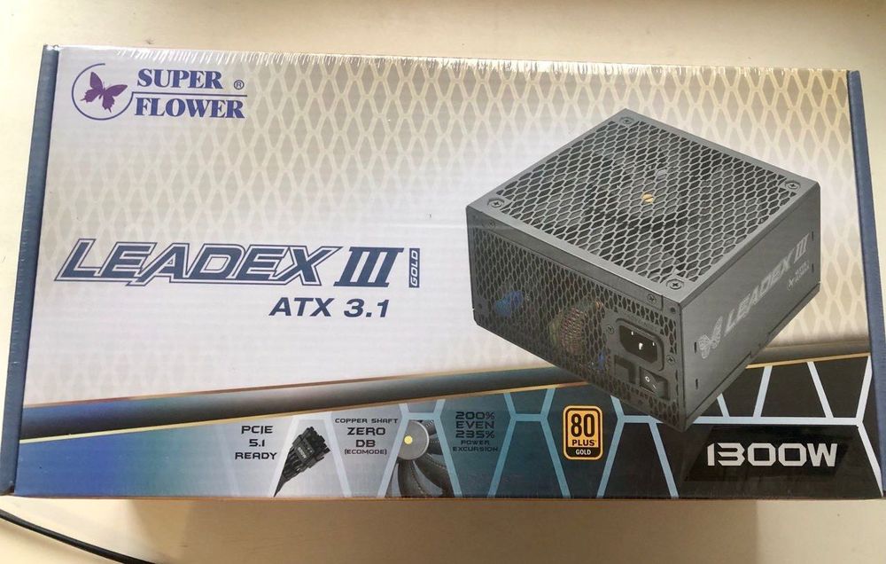 Блок живлення GOLD Super Flower Leadex III NEW 1300W SF-1300F14GE
