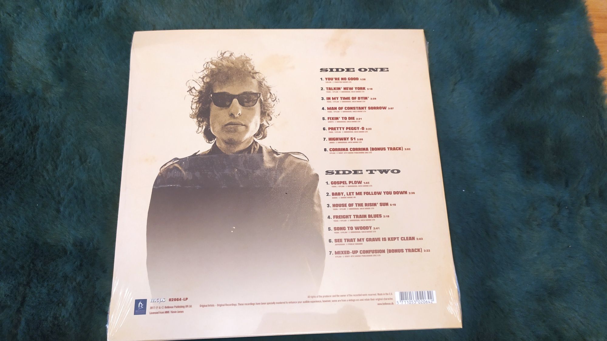 Nowa płyta winylowa w folii Bob Dylan