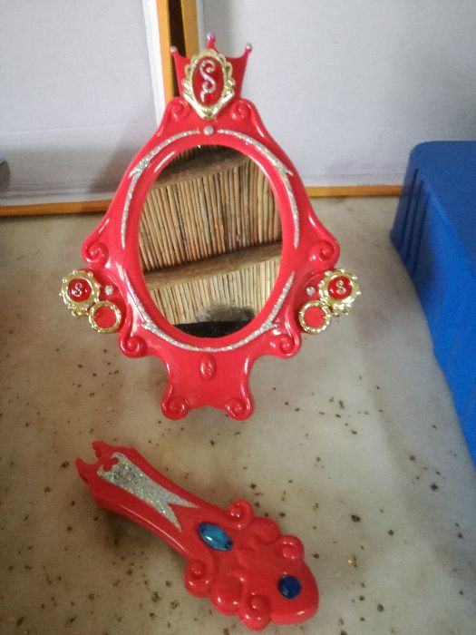 Espelho + Escova da Boneca Sissi