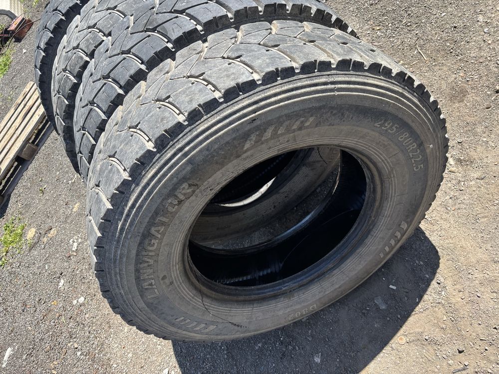 Opony Lanvigator D802 295/80 R22.5 Budowlane Tył Tylnie