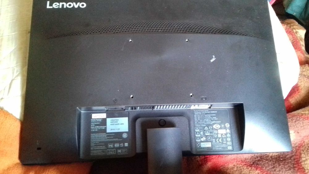 monitor marca lenovo 20 polegadasa funcionar