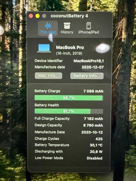 Apple MacBook Pro 16” 2019 i7/16Gb/512Gb