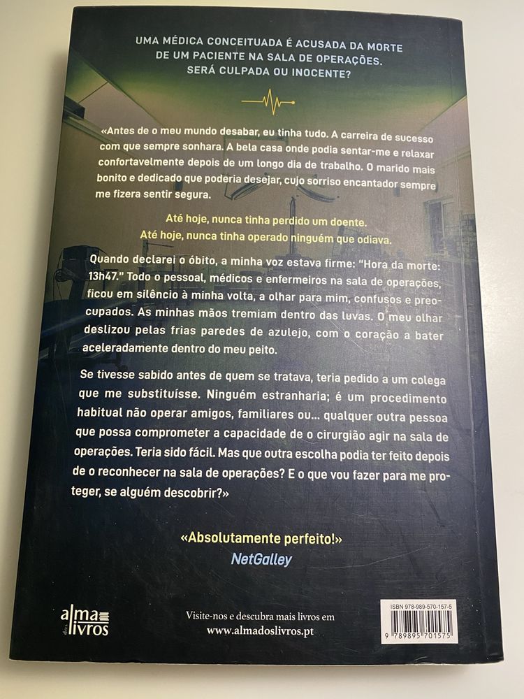 Livro A cirurgiã