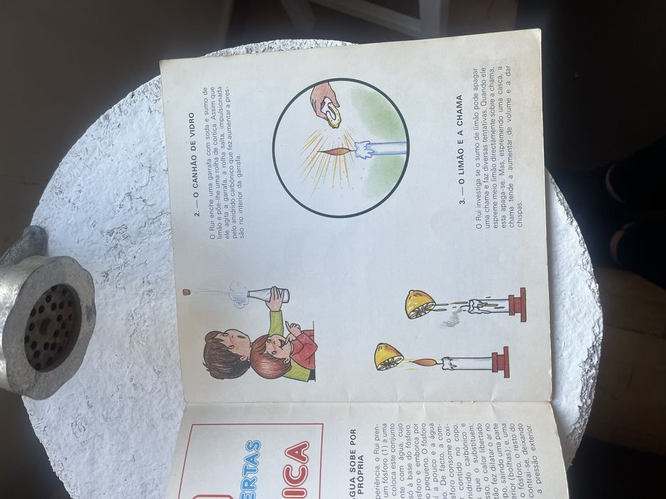 A brincar o Rui faz 50 descobertas de química. Ramón Sabatés