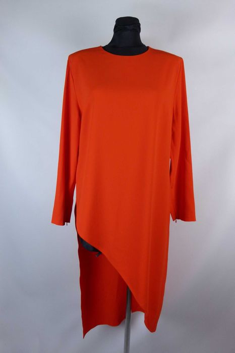 Zara asymetryczna tunika midi / XL