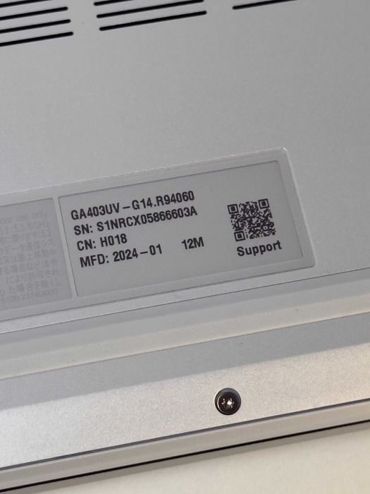 Zephyrus G14 3K OLED 120hz, R9 8945HS, RTX 4060, 16GB RAM, SSD 1TB