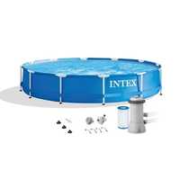 Каркасний басейн Intex (366-76см) (Картріджний фільтр-насос)