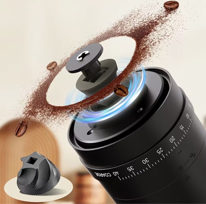 Кофемолка электрическая с регулировкой помола (портативная)