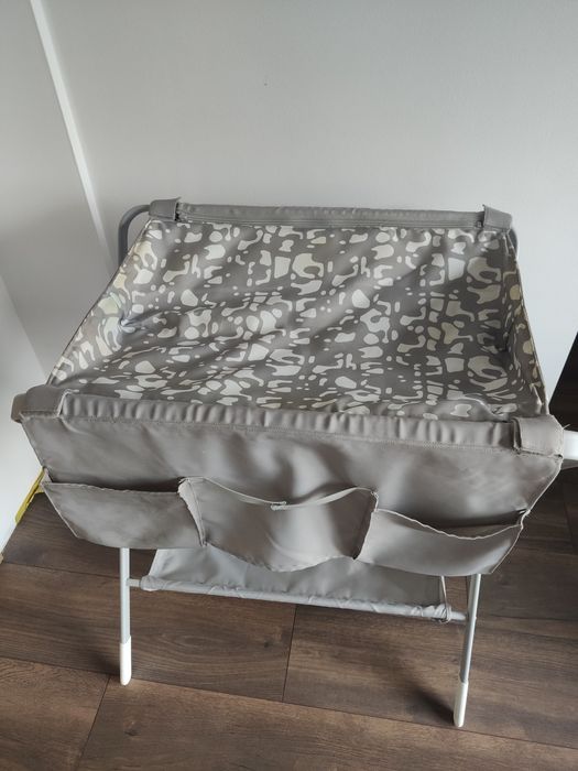 Składany przewijak Ikea spoling szary