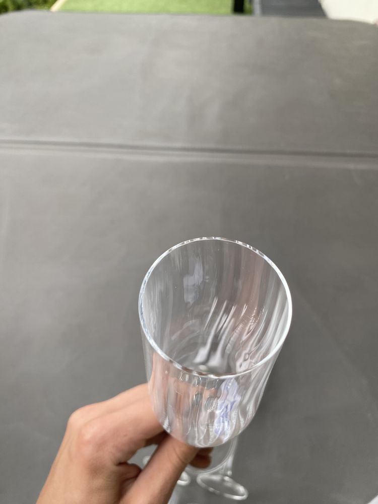 Kieliszki do szampana kieliszek 6 sztuk 180ml waterfall Zestaw