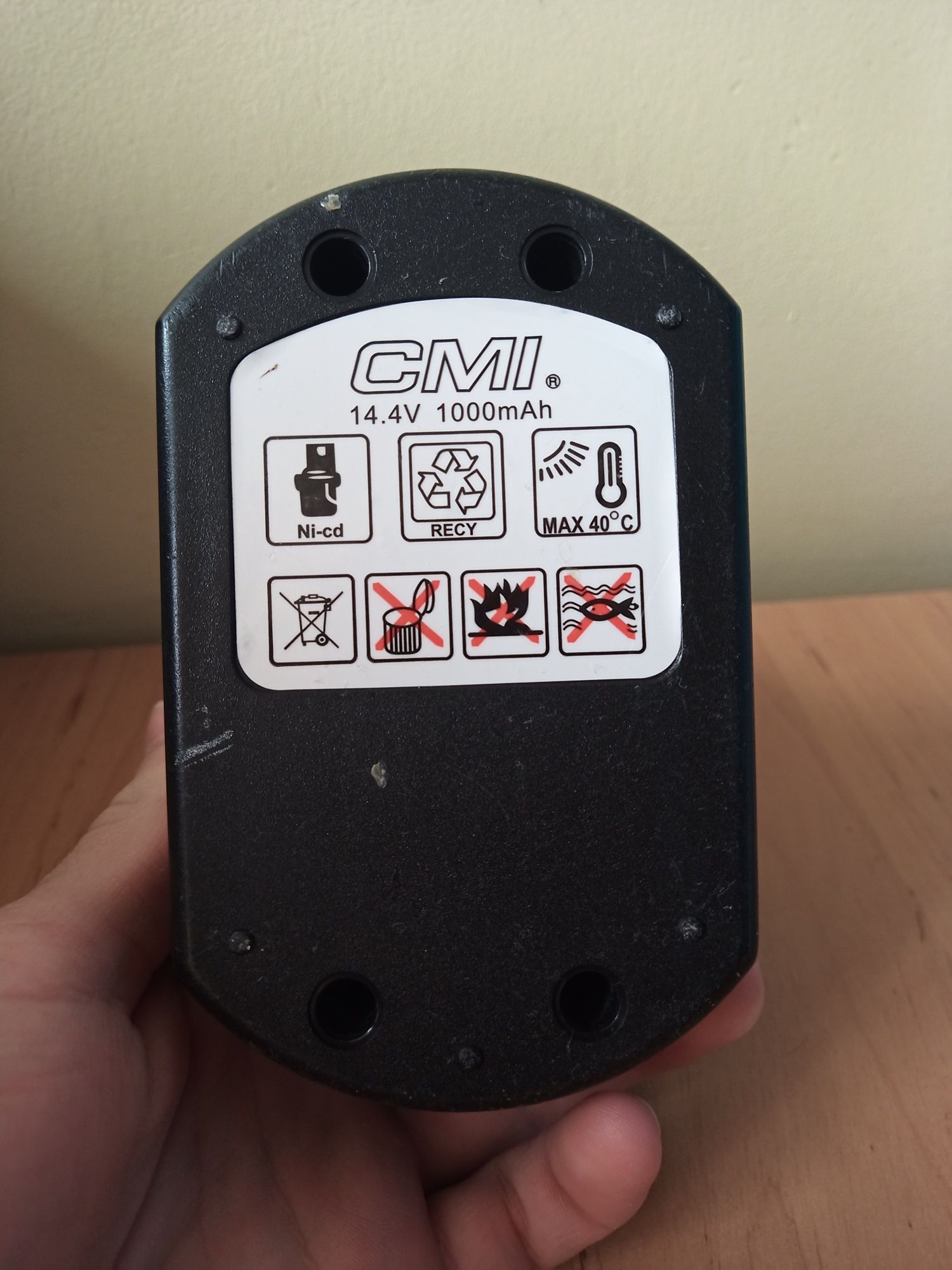 Obudowa akumulatora CMI (14.4 V 1000mAh)