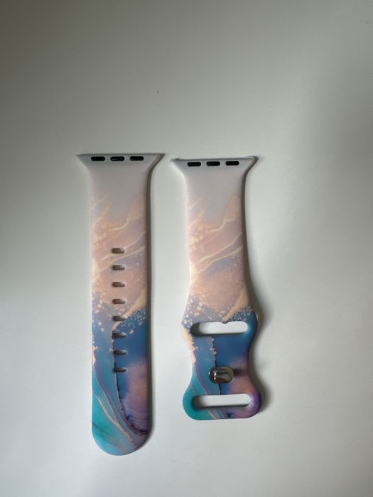 Браслет на apple watch Silicone Bracelet IWatch Series 8 7 SE 6 5 4 3