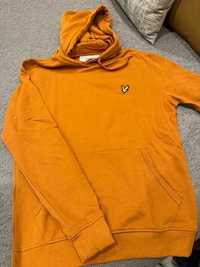 Camisola (hoodie) laranja da Lyle & Scott novo