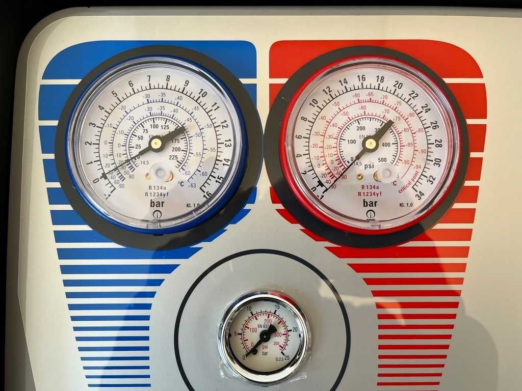 Stacja klimatyzacji  R134A 1234YF AUTOMATYCZNA SPIN automat