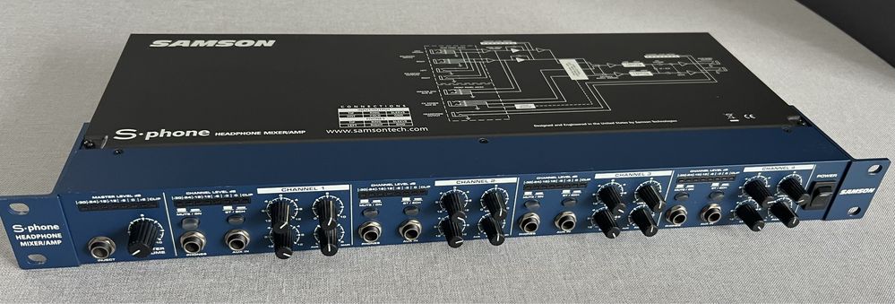 Samson S phone mixer/amp wzmacniacz słuchawkowy