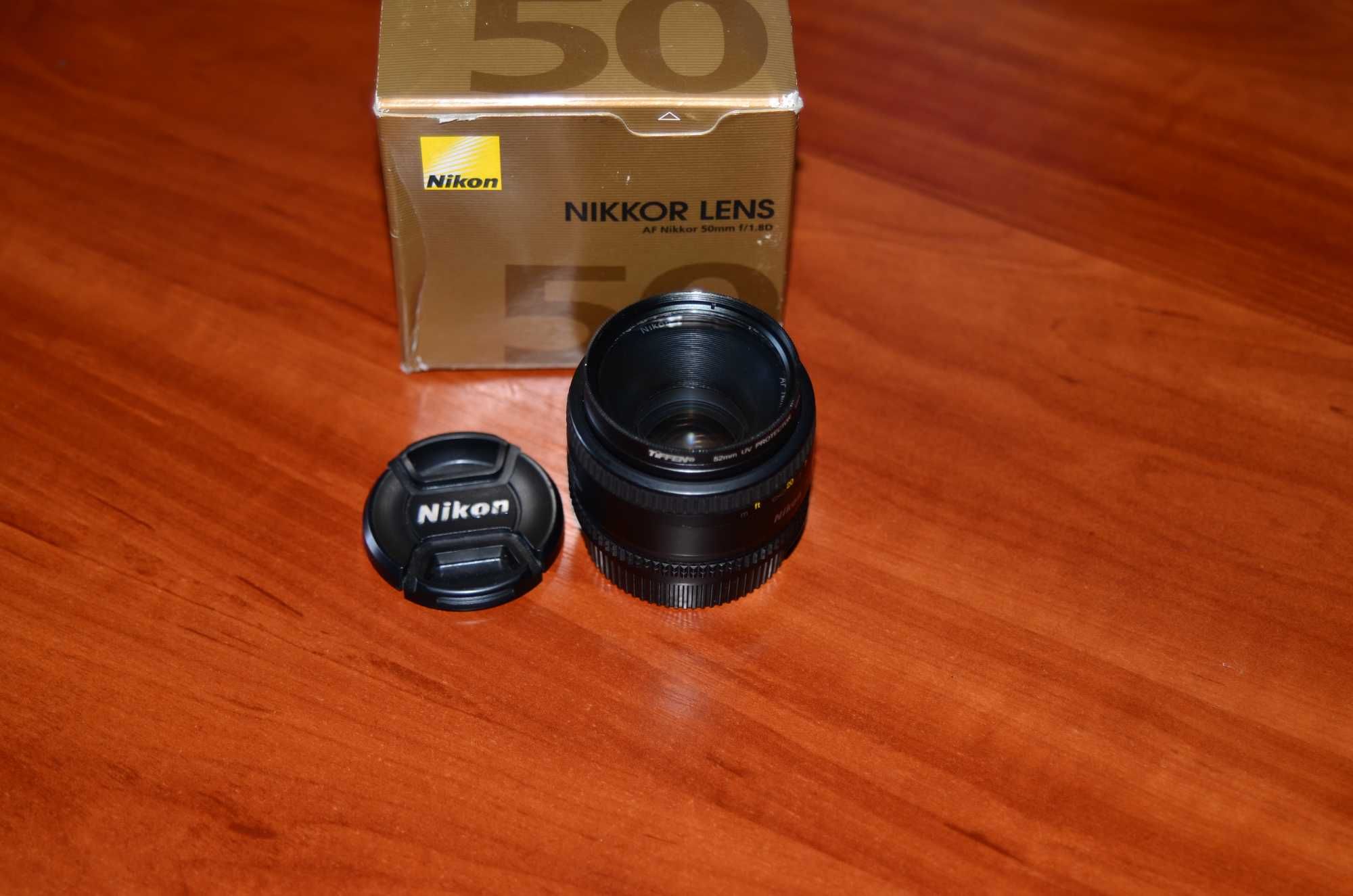 Объектив Nikon Nikkor 50мм f/1.8D !
