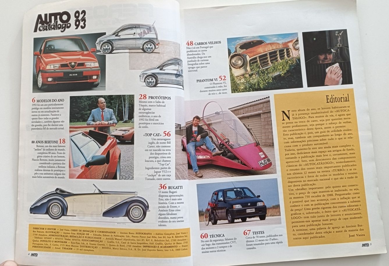 Auto Catalogo Turbo revista ano 92/93