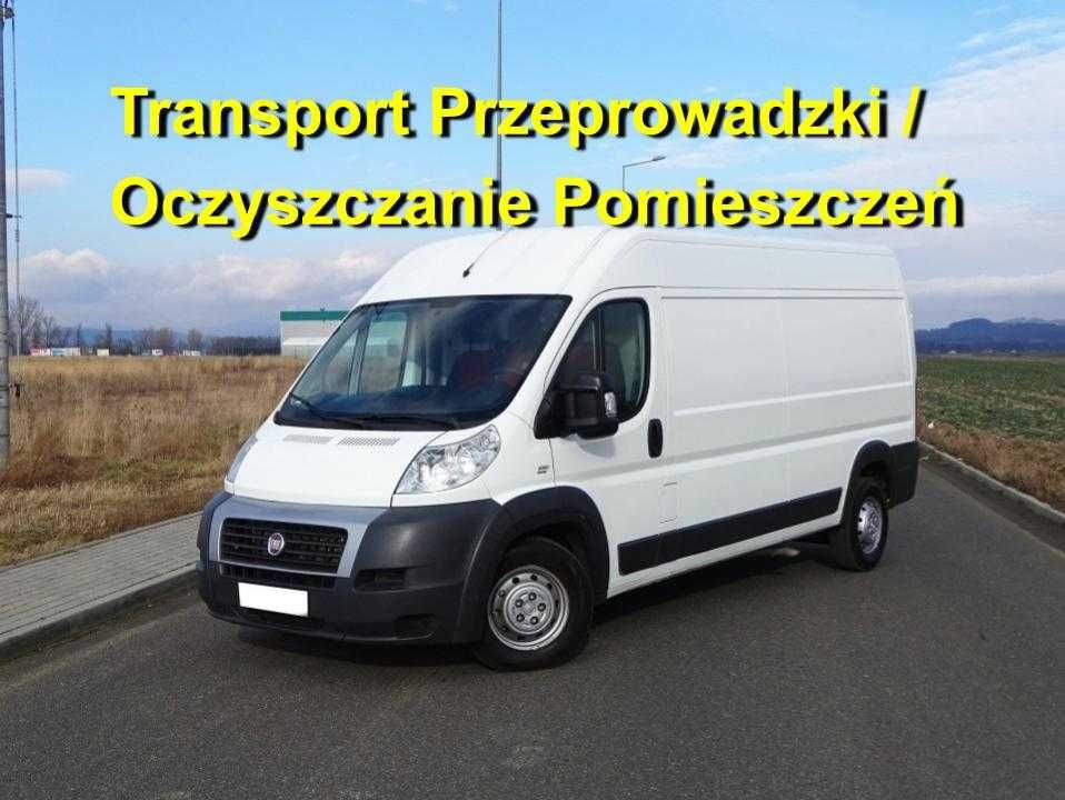 Transport przeprowadzki / Oczyszczanie pomieszczeń