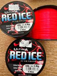 Żyłka wędkarska ULTIMA RED ICE   3 sztuki