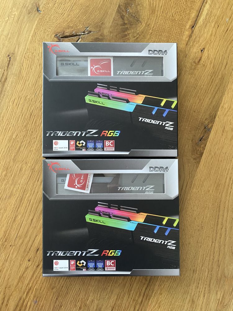 G.SKILL TridentZ rgb DDR4 F4-3600C16D-16TZR