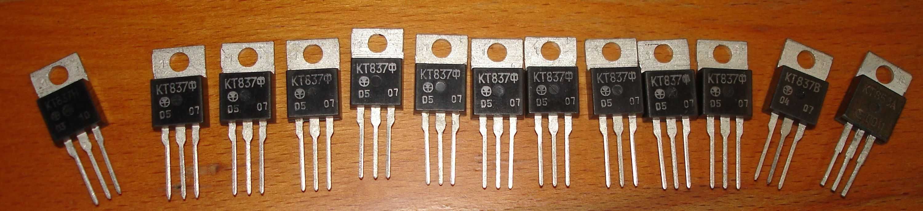 Транзистор КТ837Ф, Транзистор КТ502Е