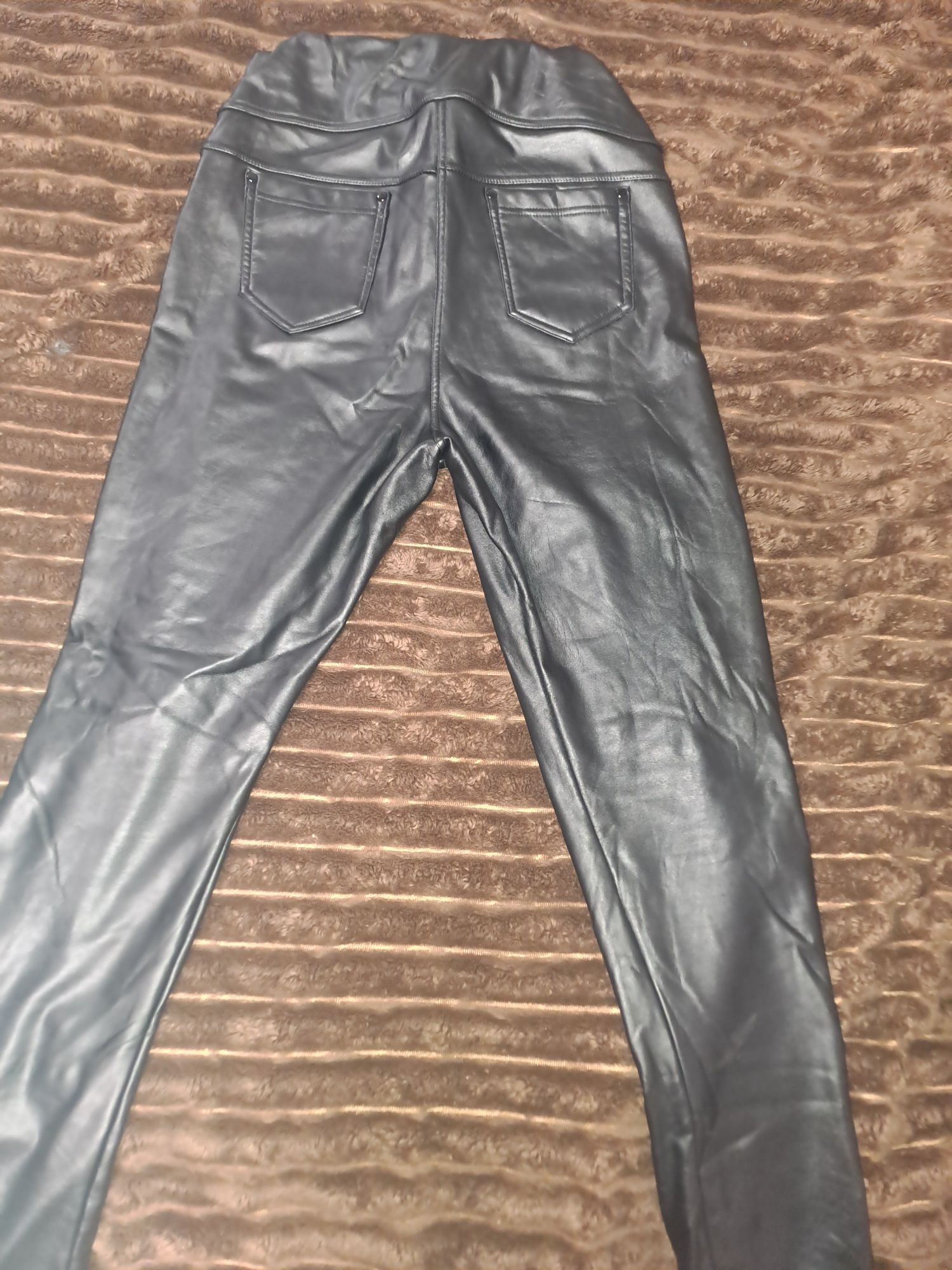 Продам теплі екошкіра ,штани-лосіни 2хL