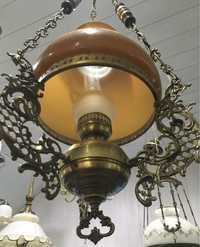 Lampa mosiężna