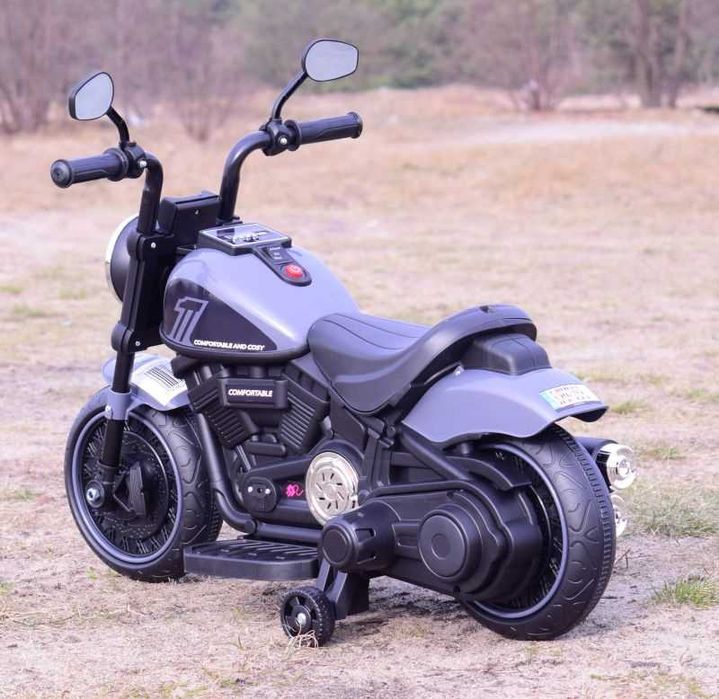Autko motor PIERWSZY CHOPPER na akumulator trójkołowy dla dzieci AHL08