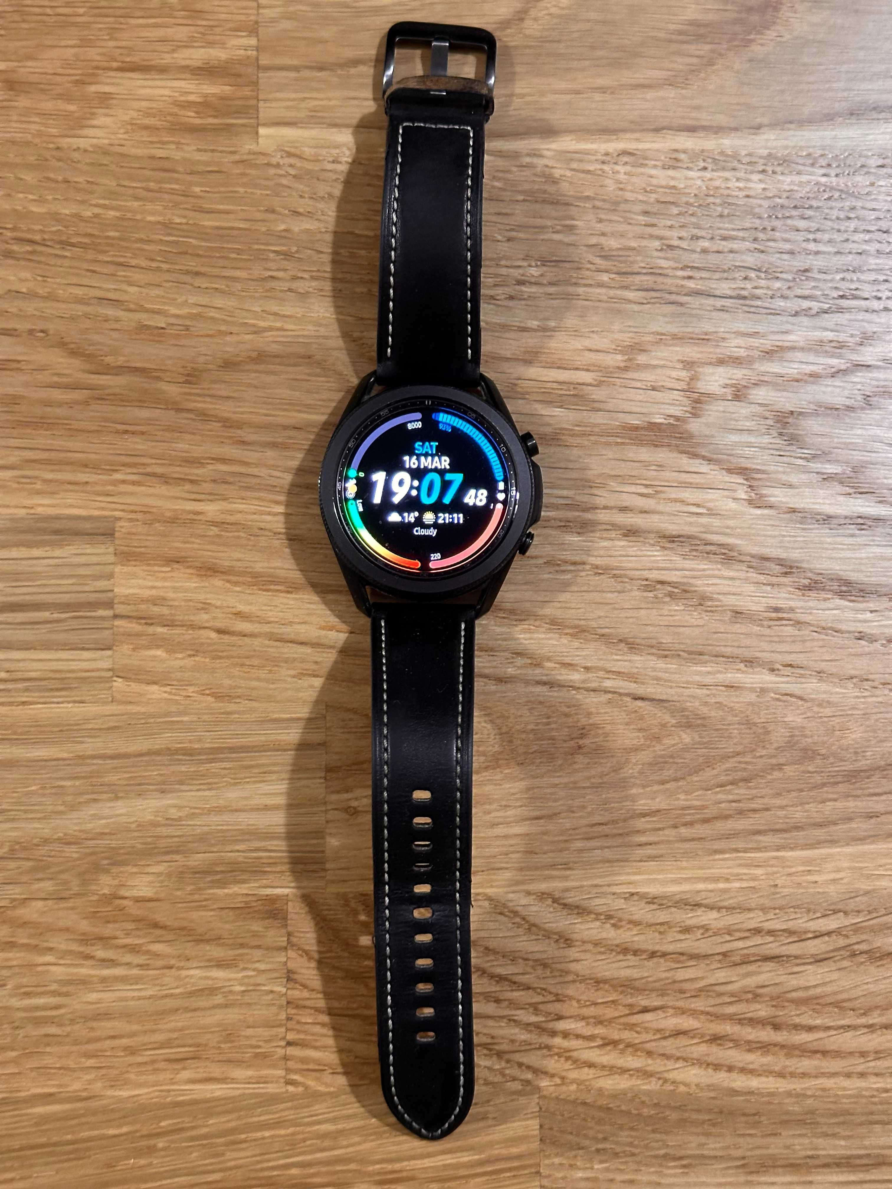 Смарт-годинник Samsung Galaxy Watch 3 - 45 mm (б/у) + новий ремінець