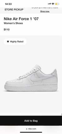 Кросівки Nike Air Force 1 р.40