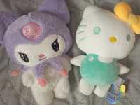 Zestaw 2 maskotek Hello Kitty Kuromi nowe