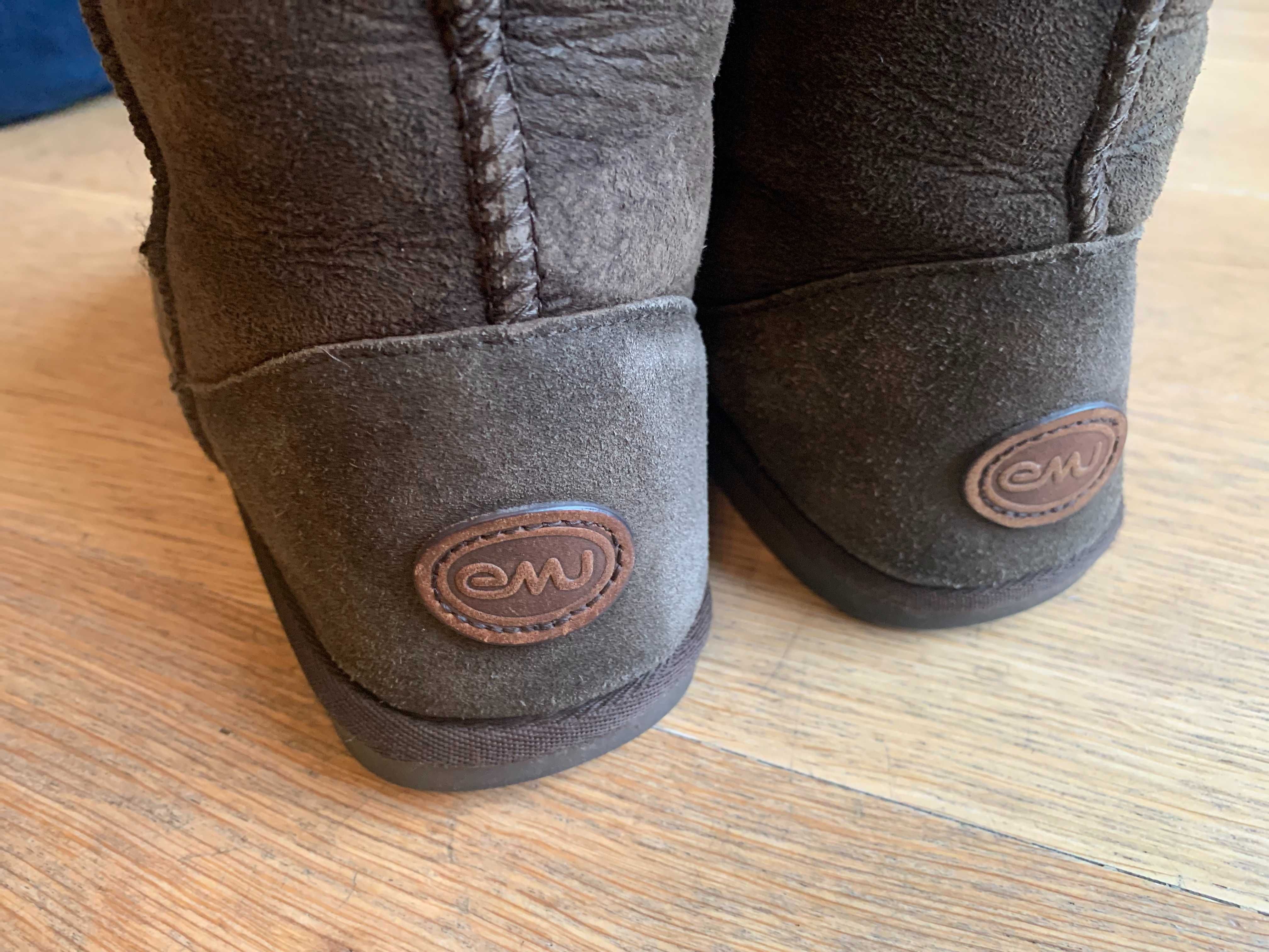 Buty damskie EMU Stinger High W10001 chocolate, 39, kozaki, śniegowce