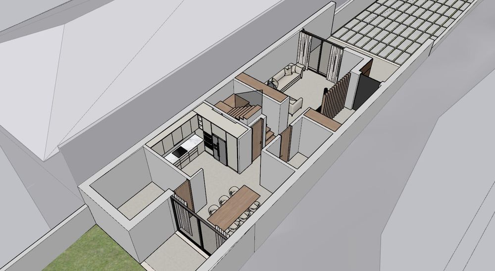 Terreno com projeto aprovado